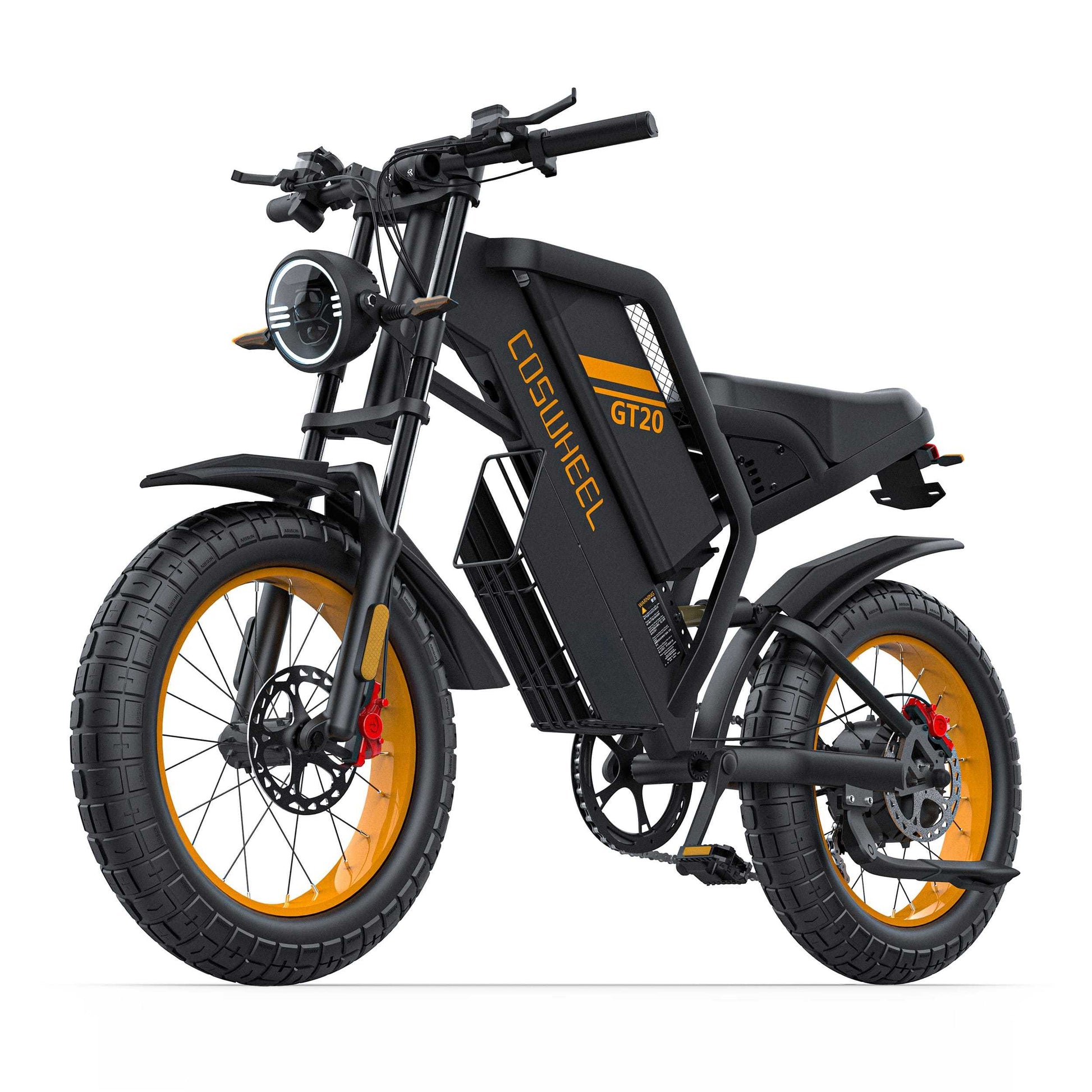 Coswheel GT20 Pro Dual Motor Electric Mountain Bike - 3000W 48V 40AH Off-Road Fat Tire Ebike